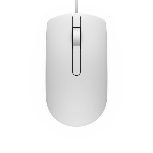 DELL MS116 mouse Ambidextrous USB Type-A Optical 1000 DPI - imagine 3