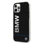 BMW BMHCP12MPCUBBK iPhone 12 / 12 Pro 6.1" black hardcase Signature Printed Logo - imagine 2