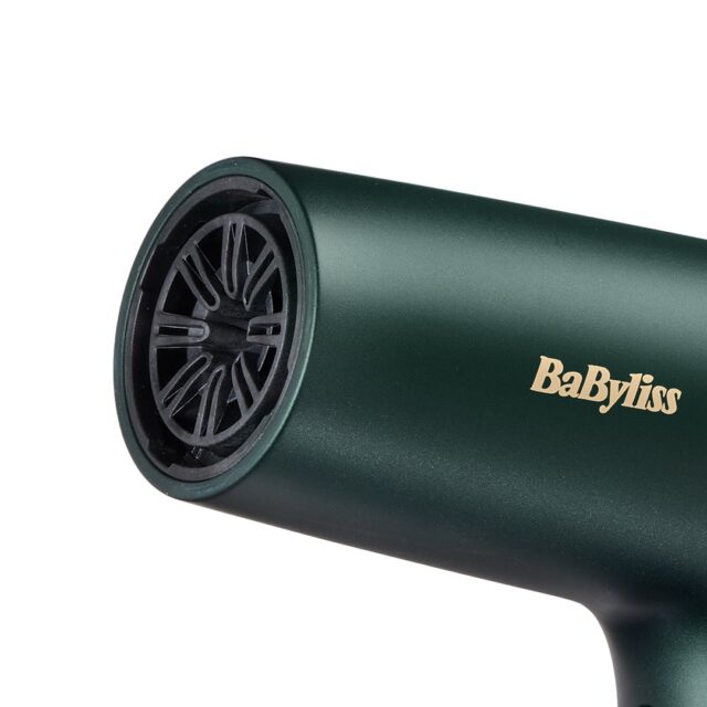 BaByliss Air Power Pro hair dryer 1700 W Gold  Green - imagine 8