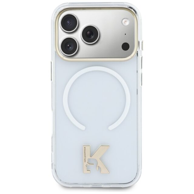 Case Karl Lagerfeld IML K Head Logo      MagSafe for iPhone 17 Pro Max transparent - imagine 3