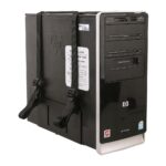 Techly ICA-CS 63 CPU holder Desk-mounted CPU holder Black - imagine 10