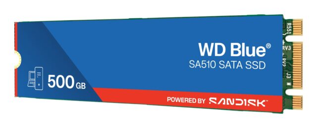 WD Blue SA510 WDS500G3B0B - 500GB - SA - imagine 2