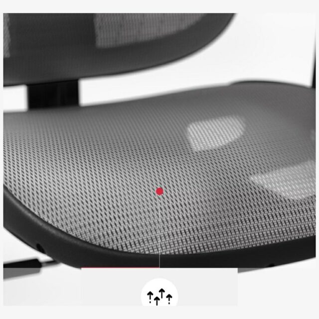 Ergonomic chair Diablo Chairs V-Basic black-gray - imagine 4