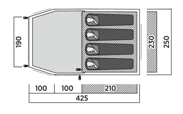 Tent Easy Camp Hemsedal 4 - imagine 6