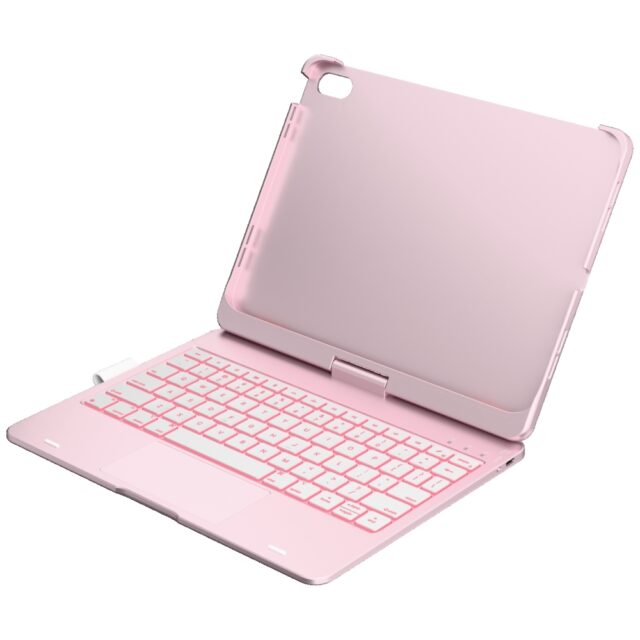 Case Flexbook Touch Typecase with keyboard for iPad 11" (A16) 2025 / iPad 10.9" 2022 light pink - imagine 9