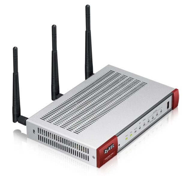 Zyxel USG20W-VPN-EU0101F wireless router Gigabit Ethernet Dual-band (2.4 GHz / 5 GHz) Grey  Red - imagine 2