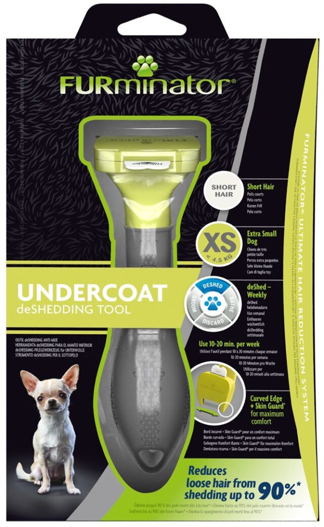 FURminator Toy Dog furminator for short-haired dogs - XS - imagine 2
