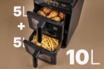 PROMIS Double vertical fat-free fryer 10 l - imagine 3