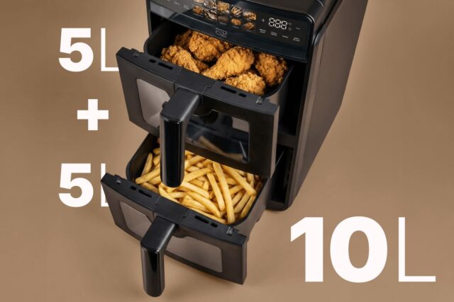 PROMIS Double vertical fat-free fryer 10 l - imagine 3