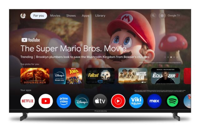 Thomson 40FG2S15 - 40  Full HD  Google TV  LED  black - imagine 2