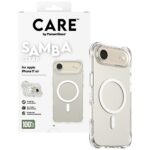 Case CARE by PanzerGlass Fashionable Samba w. White MagSafe for iPhone Air transparent - imagine 4