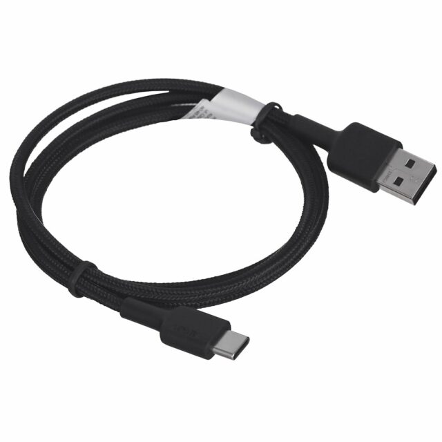 AUKEY CB-CD30 USB cable 0.9 m USB A USB C Black - imagine 6