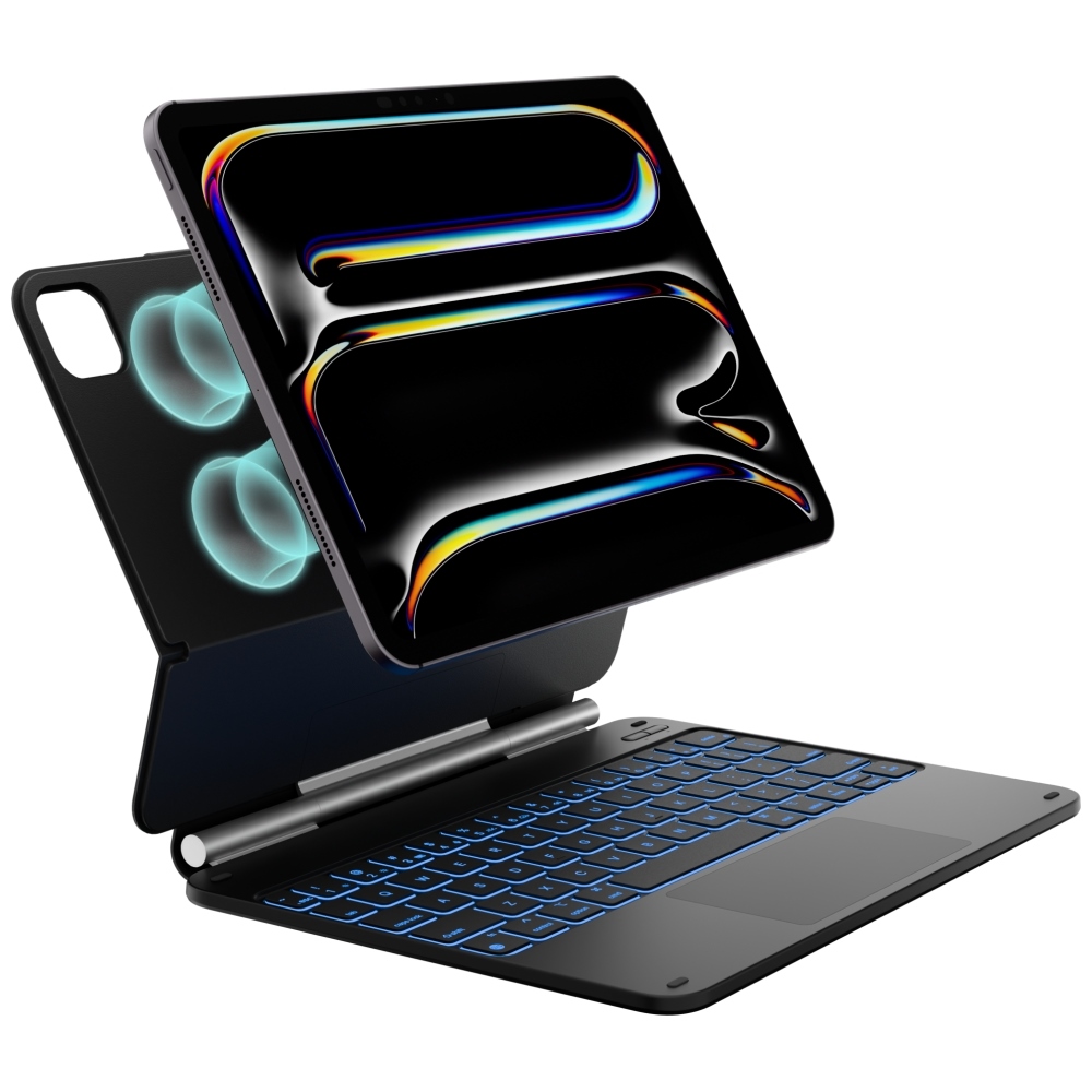 cps-2cf356ce431505b49c3bcea0f675b27f-2026-03-21-13-51-29 Case Typecase Edge with keyboard for iPad Pro 11" 2024/2025 black - imagine 1