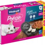 VITAKRAFT Poésie Delice Fish selection - wet cat food - 6 + 1 x 85g