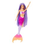 Barbie A Touch of Magic “Malibu” Mermaid Doll with Color Change Feature  Pet Dolphin and Accessories - imagine 4