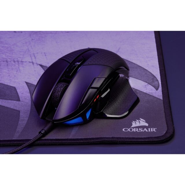 Corsair Nightsword RGB mouse Right-hand USB Type-A Optical 18000 DPI - imagine 4