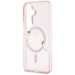 Case Karl Lagerfeld IML KC Script        MagSafe for Samsung Galaxy S26 pink - imagine 7