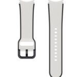 ET-STR90SJE Samsung Galaxy Watch 4/4 Classic/5/5 Pro Dvoubarevný Sportovní Řemínek 20mm S/M Sand