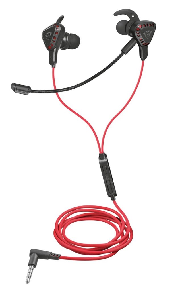 Trust TRU GXT 408 Headset In-ear 3.5 mm connector Black  Red - imagine 6