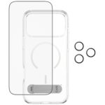 CARE by PanzerGlass Feature Kick 3in1 Case + Glass + Lens Protection Kit for iPhone 17 Pro Max - imagine 3
