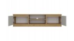 MALWA 140 TV cabinet  artisan oak/cashmere - imagine 6