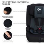 Kinderkraft COMFORT UP I-SIZE baby car seat (9 - 36 kg; 15 months - 12 years) Black - imagine 9