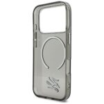 Etui Karl Lagerfeld IML KL Script Logo    MagSafe do iPhone 17 Pro Max czarny - imagine 7