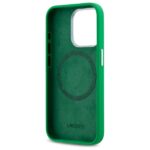 Lacoste LCHMP15XSMAN iPhone 15 Pro Max 6.7" estragon hardcase Silicone Croco Logo MagSafe - imagine 7