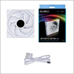 Wireless Lian Li UNI FAN TL LCD 140mm white - imagine 3