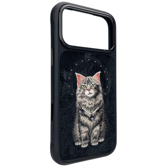 Etui Nimmy Lucky Fashion Cat MagSafe do   iPhone 17 Pro czarny - imagine 3