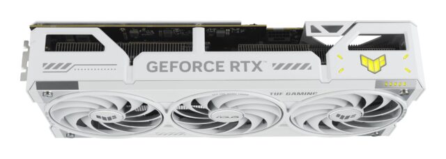 ASUS TUF Gaming RTX 5070 Ti 16 GB OC White graphics card - imagine 6