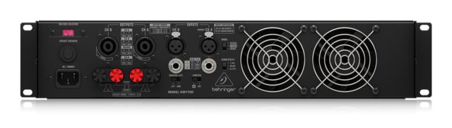 Behringer KM1700 audio amplifier Performance/stage Black - imagine 3