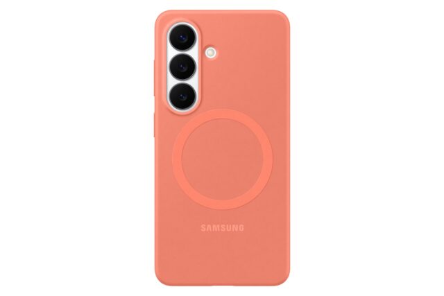 EF-ES942COE Samsung Silikonový Magnetický Kryt pro Galaxy S26 Coral Red - imagine 7