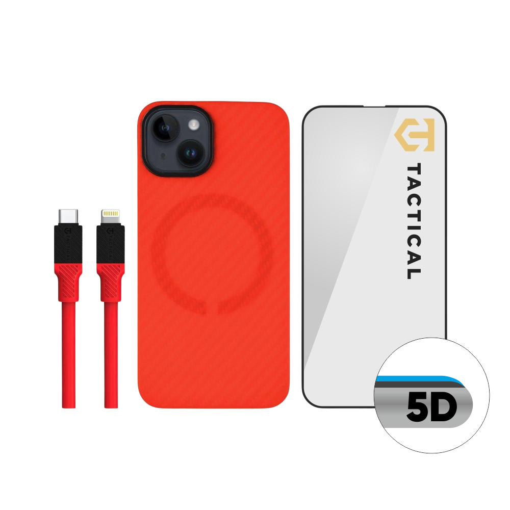 cps-2ea4eaa9e4816e4274b960f752d00187-2026-03-08-10-58-32 Tactical Red Limited Edition Combo pro Apple iPhone 14 - imagine 1