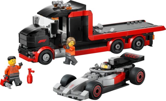 LEGO CITY 60493 F1 Display Truck with Audi F1 Race Car - imagine 3