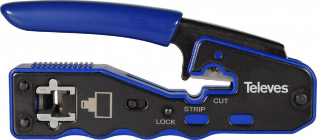 Crimping machine for RJ45 connectors with automatic cutting Televes 209802 - imagine 4