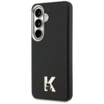 Case Karl Lagerfeld K Metal Logo MagSafe for Samsung Galaxy S26 black - imagine 2