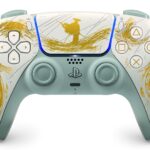 Sony Dualsense Ghost of Yotei Limited Edition Gold  White Bluetooth/USB Gamepad Analogue / Digital PlayStation 5