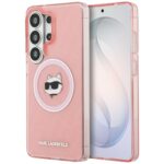 Case Karl Lagerfeld IML Repeated         Choupette MagSafe for Samsung Galaxy S26 Ultra pink