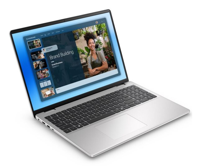 DELL DC16251 Intel Core 5 120U Laptop 40.6 cm (16 ) Full HD+ 16 GB DDR5-SDRAM 512 GB SSD Wi-Fi 6E (802.11ax) Windows 11 Pro Platinum  Silver - imagine 2