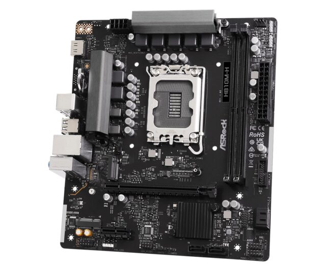 Asrock H810M-H Intel H810 LGA 1851 (Socket V1) micro ATX - imagine 4