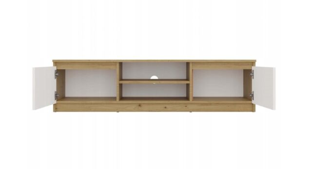 RTV 140 MALWA OAK ARTISAN/WHITE - imagine 6