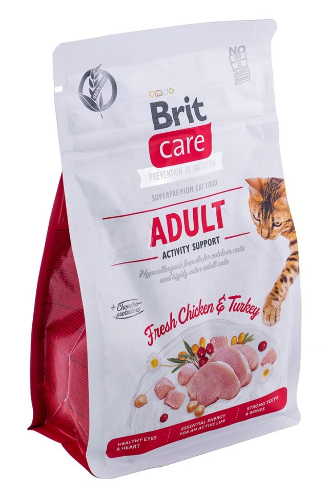 BRIT Care Grain Free Activity Support Adult - dry cat food - 400 g - imagine 2