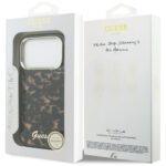 Case Guess IML Script Metal MagSafe for   iPhone 17 Pro tortoise - imagine 8