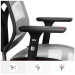 Ergonomic chair Diablo Chairs V-Basic black-gray - imagine 6