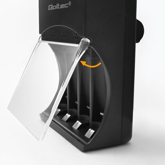 Qoltec 50653 Battery Charger for Ni-MH type R03/AAA R6/AA - imagine 6