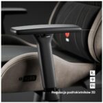 Gaming chair Diablo Chairs X-Horn 2.0 Normal Size black/camel - imagine 8