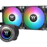 Thermaltake TH360 V2 ARGB Sync Processor All-in-one liquid cooler 12 cm Black
