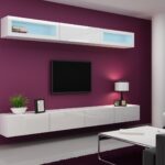 Cama Cabinet VIGO  90  glass 90/35/32 white/white gloss