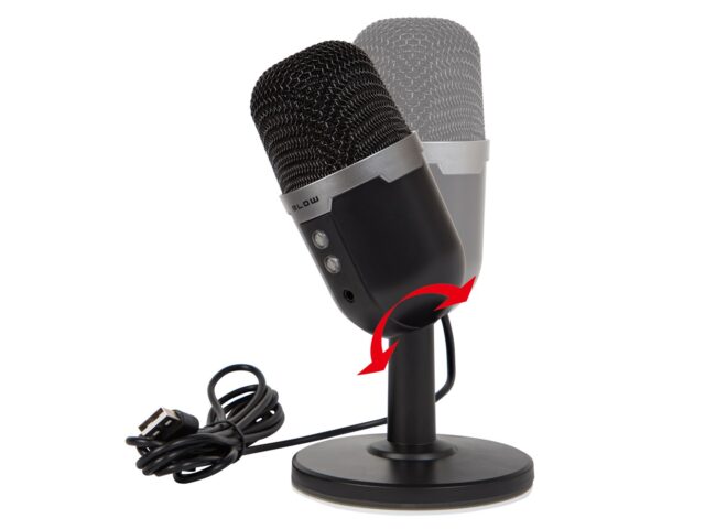 Studio microphone with BLOW LED stand - imagine 3